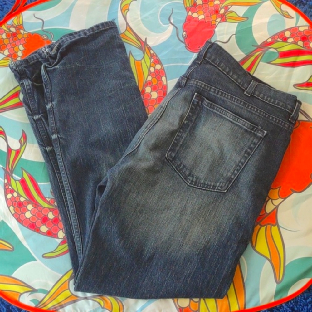 George jeans men's size 38x34 blue Athletic straight